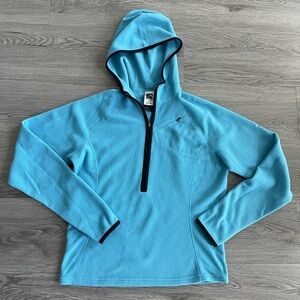 The north face pullover fleece hoodie